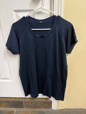 lululemon athletica Navy Short-Sleeve Align Tee